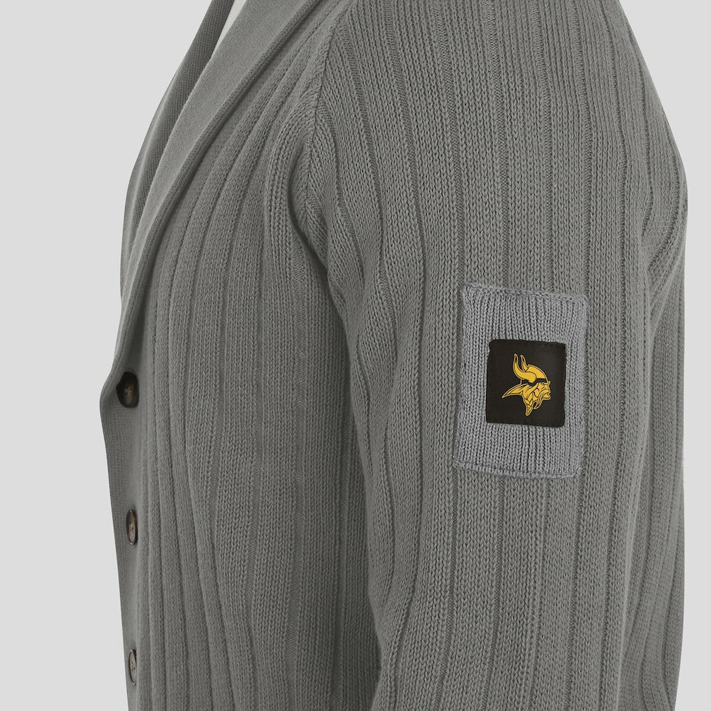 Minnesota Vikings  J. Palmer The Playmaker Cardigan Raglan Sweater