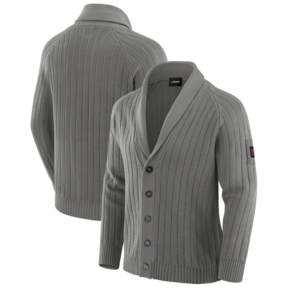New York Giants  J. Palmer The Playmaker Cardigan Raglan Sweater