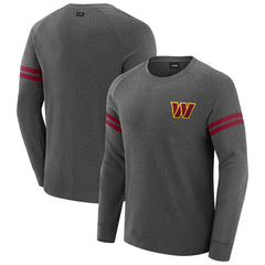 Washington Commanders  J. Palmer Players Lounge Raglan Tri-Blend Sweatshirt