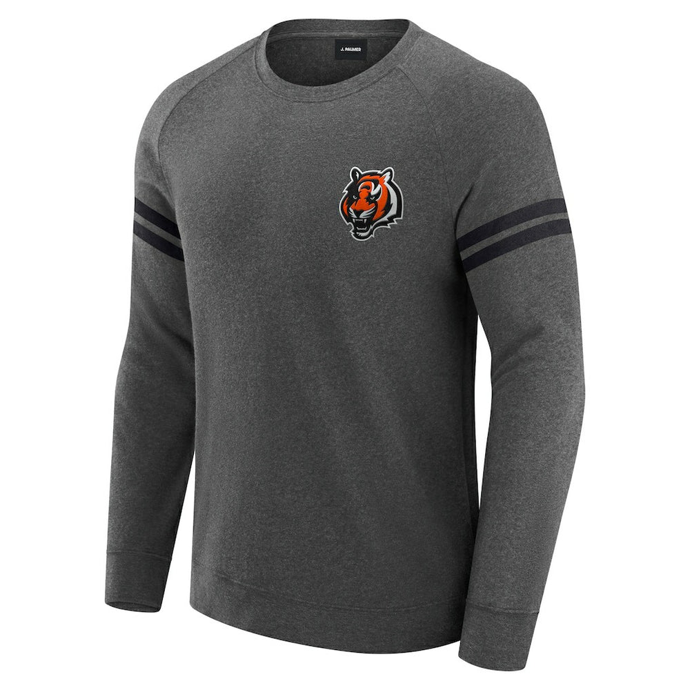 Cincinnati Bengals  J. Palmer Players Lounge Raglan Tri-Blend Sweatshirt