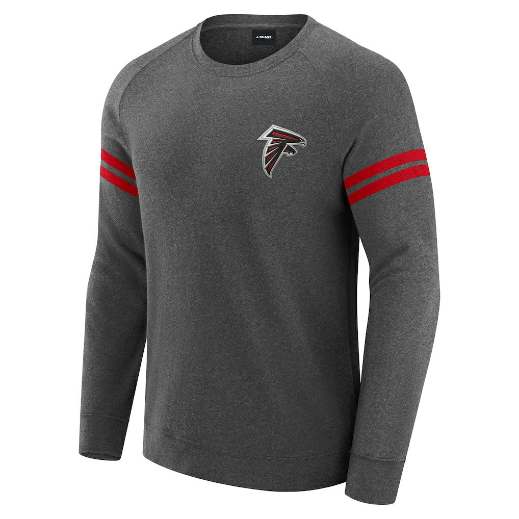 Atlanta Falcons  J. Palmer Players Lounge Raglan Tri-Blend Sweatshirt