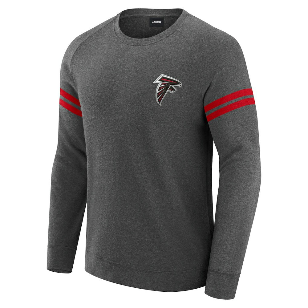 Atlanta Falcons  J. Palmer Players Lounge Raglan Tri-Blend Sweatshirt
