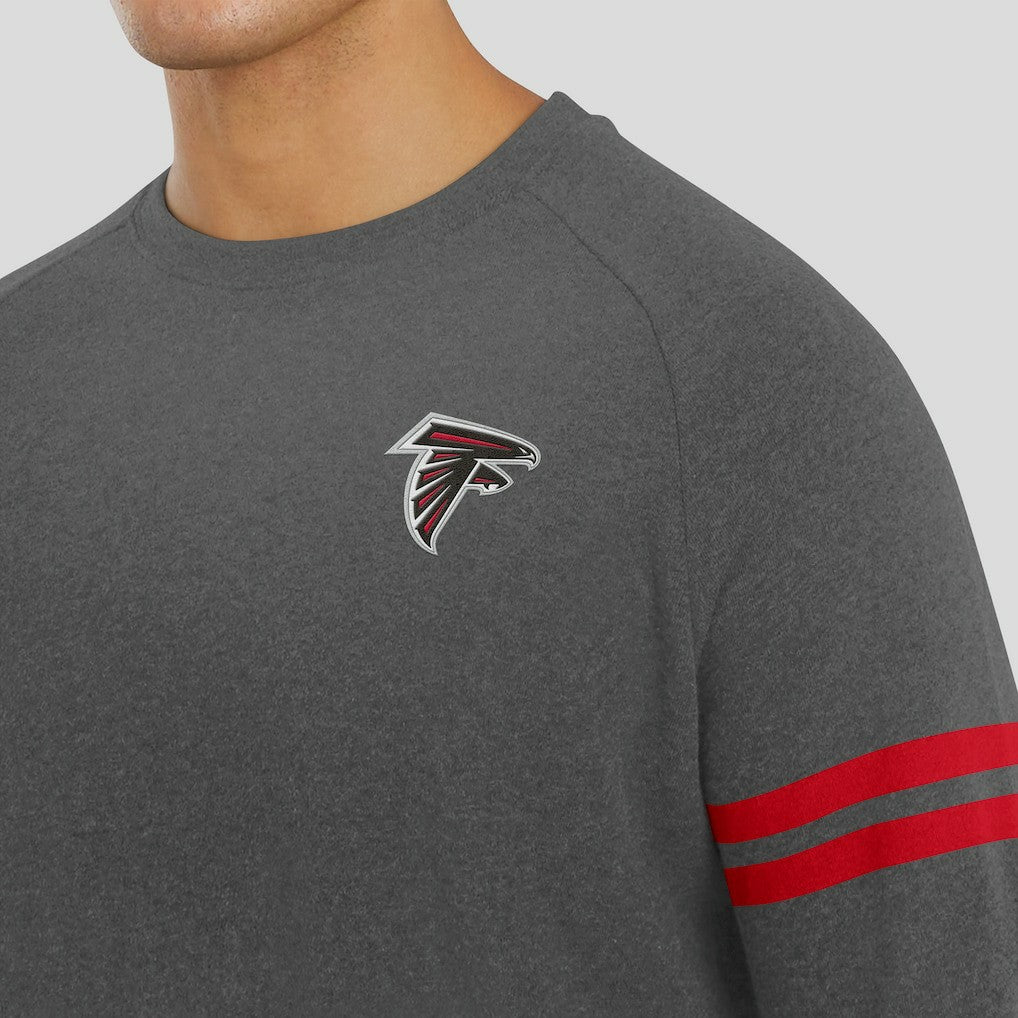 Atlanta Falcons  J. Palmer Players Lounge Raglan Tri-Blend Sweatshirt