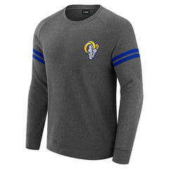 Los Angeles Rams  J. Palmer Players Lounge Raglan Tri-Blend Sweatshirt