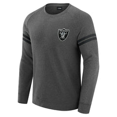 Las Vegas Raiders  J. Palmer Players Lounge Raglan Tri-Blend Sweatshirt