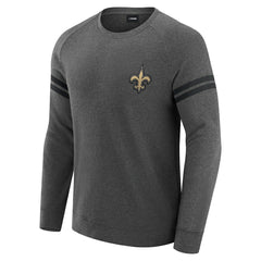 New Orleans Saints  J. Palmer Players Lounge Raglan Tri-Blend Sweatshirt