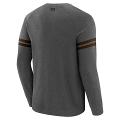 Cleveland Browns  J. Palmer Players Lounge Raglan Tri-Blend Sweatshirt