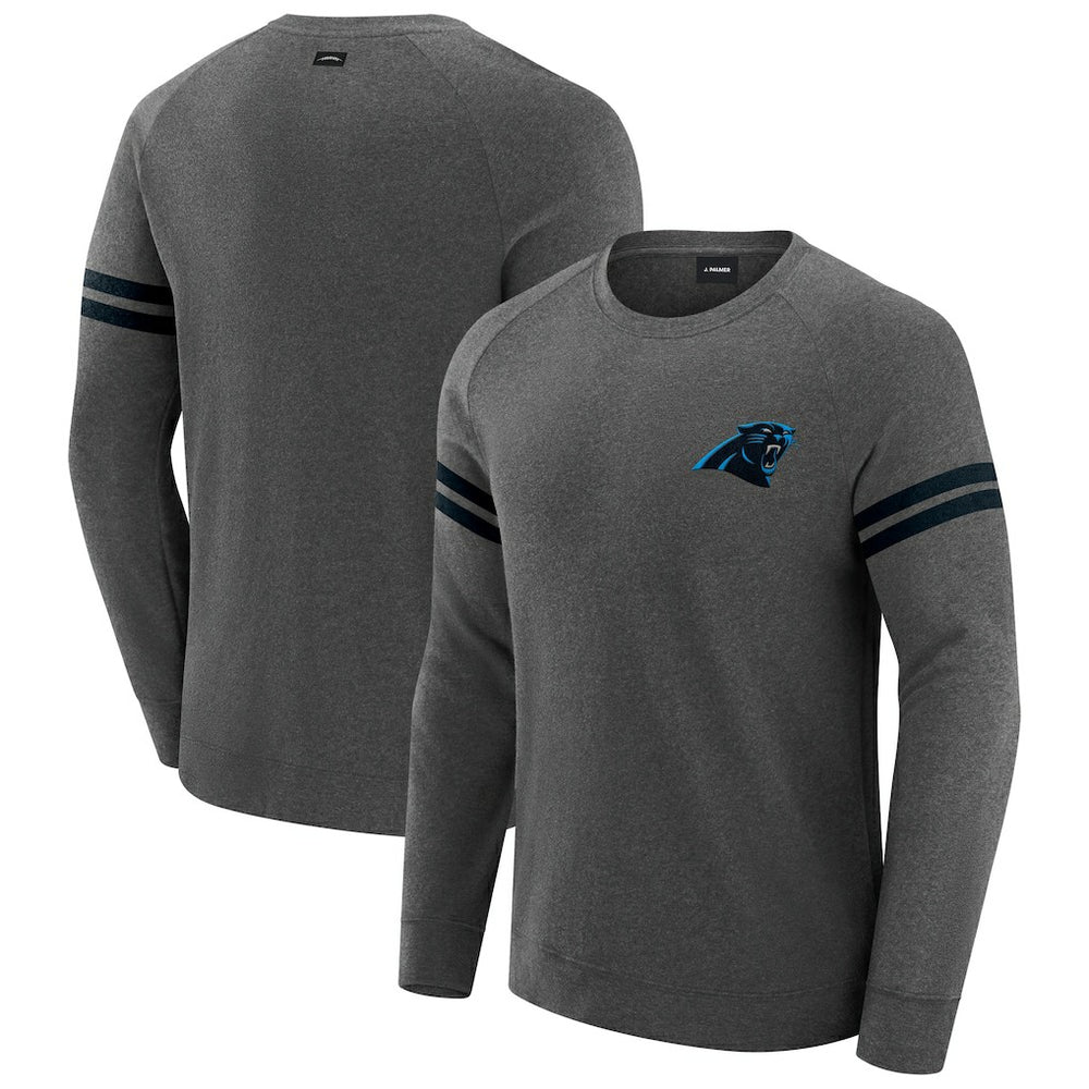 Carolina Panthers  J. Palmer Players Lounge Raglan Tri-Blend Sweatshirt