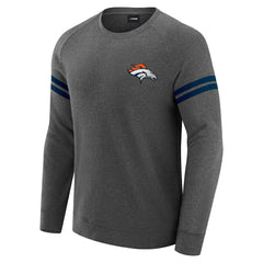 Denver Broncos  J. Palmer Players Lounge Raglan Tri-Blend Sweatshirt