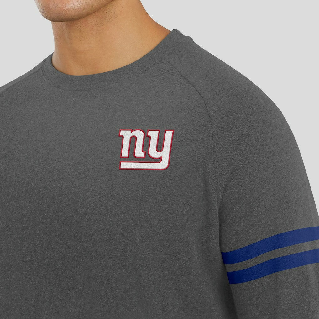 New York Giants  J. Palmer Players Lounge Raglan Tri-Blend Sweatshirt