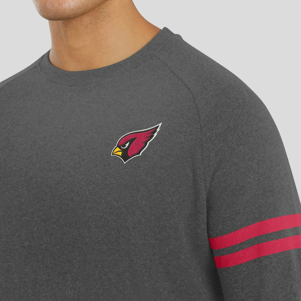 Arizona Cardinals  J. Palmer Players Lounge Raglan Tri-Blend Sweatshirt