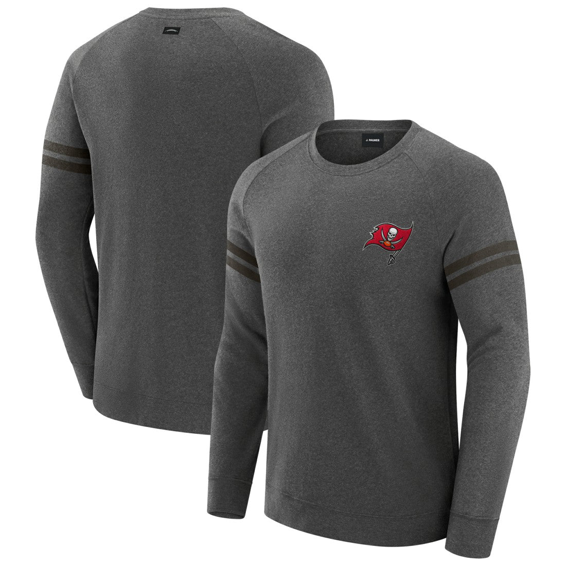 Tampa Bay Buccaneers  J. Palmer Players Lounge Raglan Tri-Blend Sweatshirt