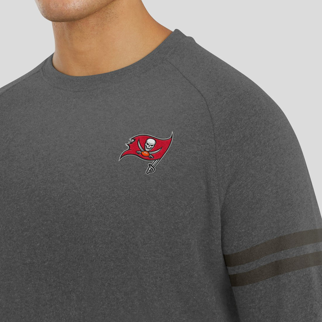 Tampa Bay Buccaneers  J. Palmer Players Lounge Raglan Tri-Blend Sweatshirt