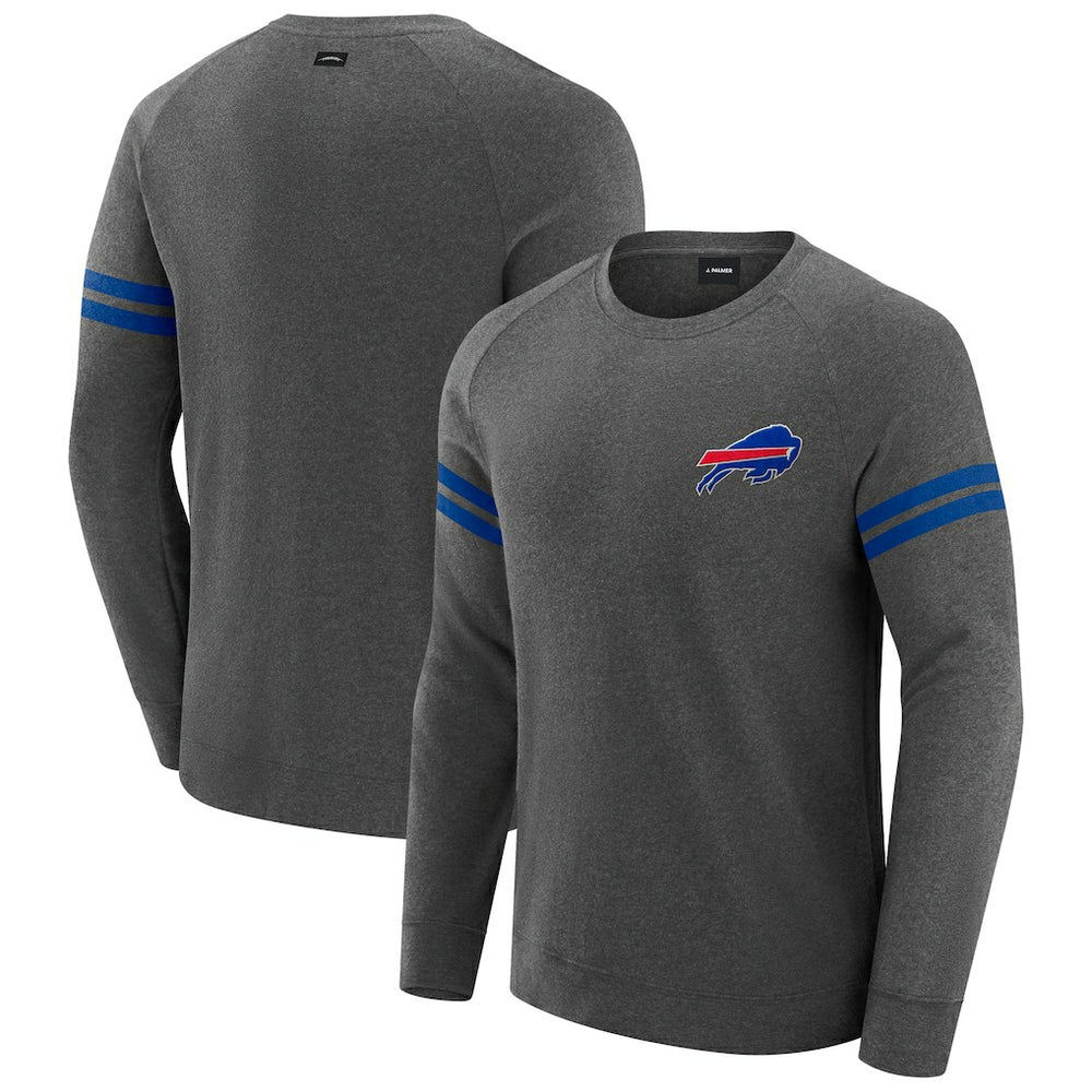 Buffalo Bills  J. Palmer Players Lounge Raglan Tri-Blend Sweatshirt