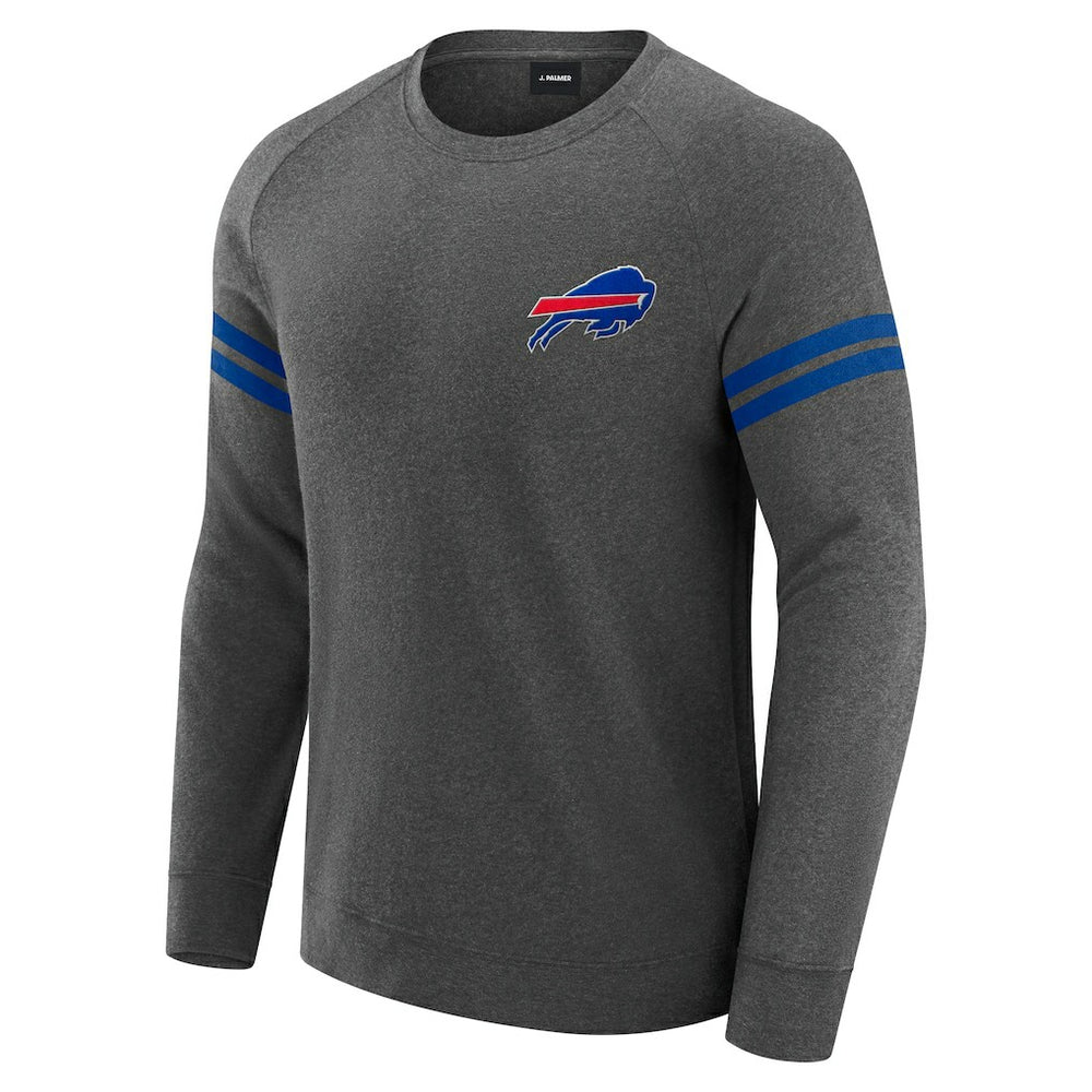 Buffalo Bills  J. Palmer Players Lounge Raglan Tri-Blend Sweatshirt