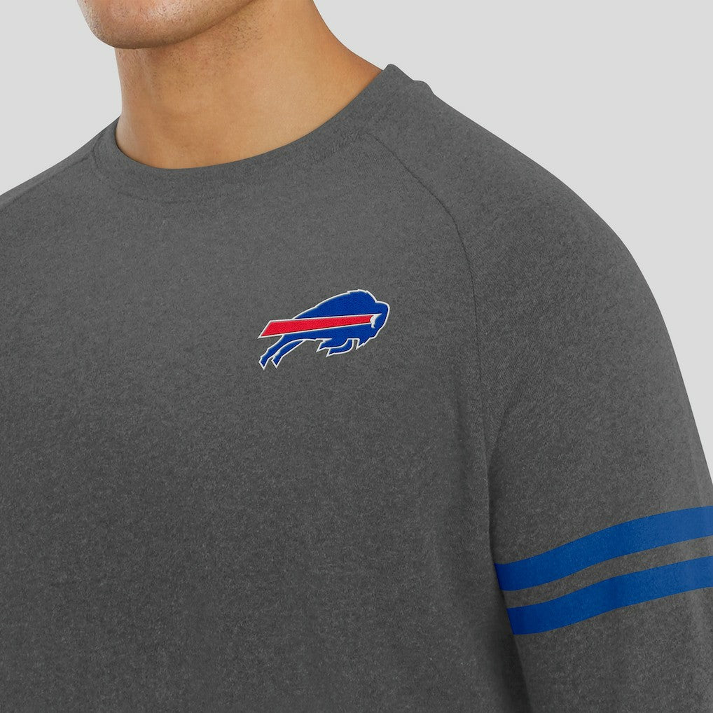 Buffalo Bills  J. Palmer Players Lounge Raglan Tri-Blend Sweatshirt