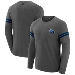 Tennessee Titans  J. Palmer Players Lounge Raglan Tri-Blend Sweatshirt
