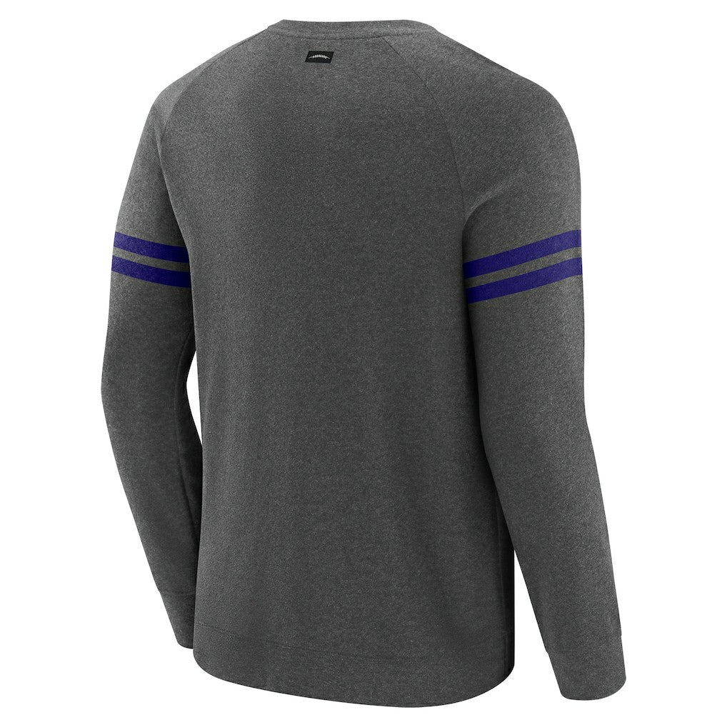 Baltimore Ravens  J. Palmer Players Lounge Raglan Tri-Blend Sweatshirt