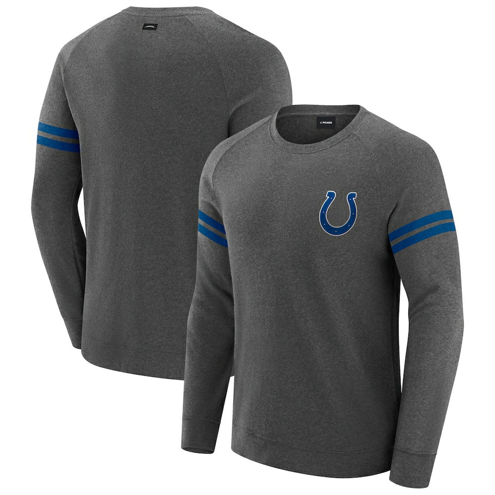 Indianapolis Colts  J. Palmer Players Lounge Raglan Tri-Blend Sweatshirt