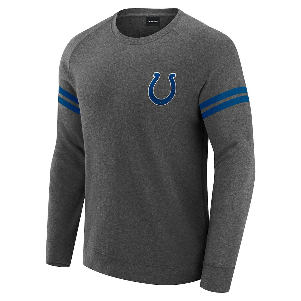 Indianapolis Colts  J. Palmer Players Lounge Raglan Tri-Blend Sweatshirt