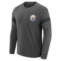 Pittsburgh Steelers  J. Palmer Players Lounge Raglan Tri-Blend Sweatshirt
