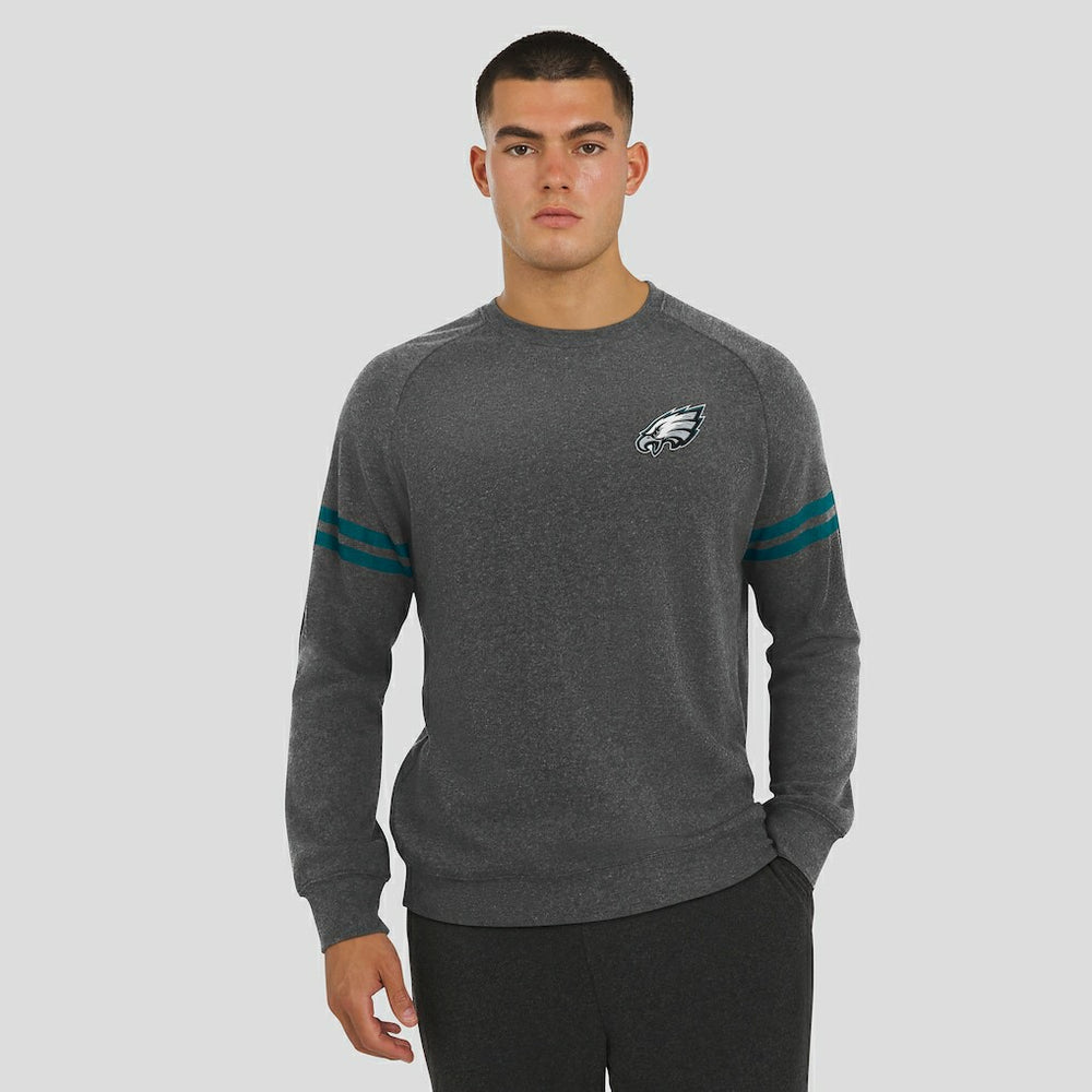 Philadelphia Eagles  J. Palmer Players Lounge Raglan Tri-Blend Sweatshirt
