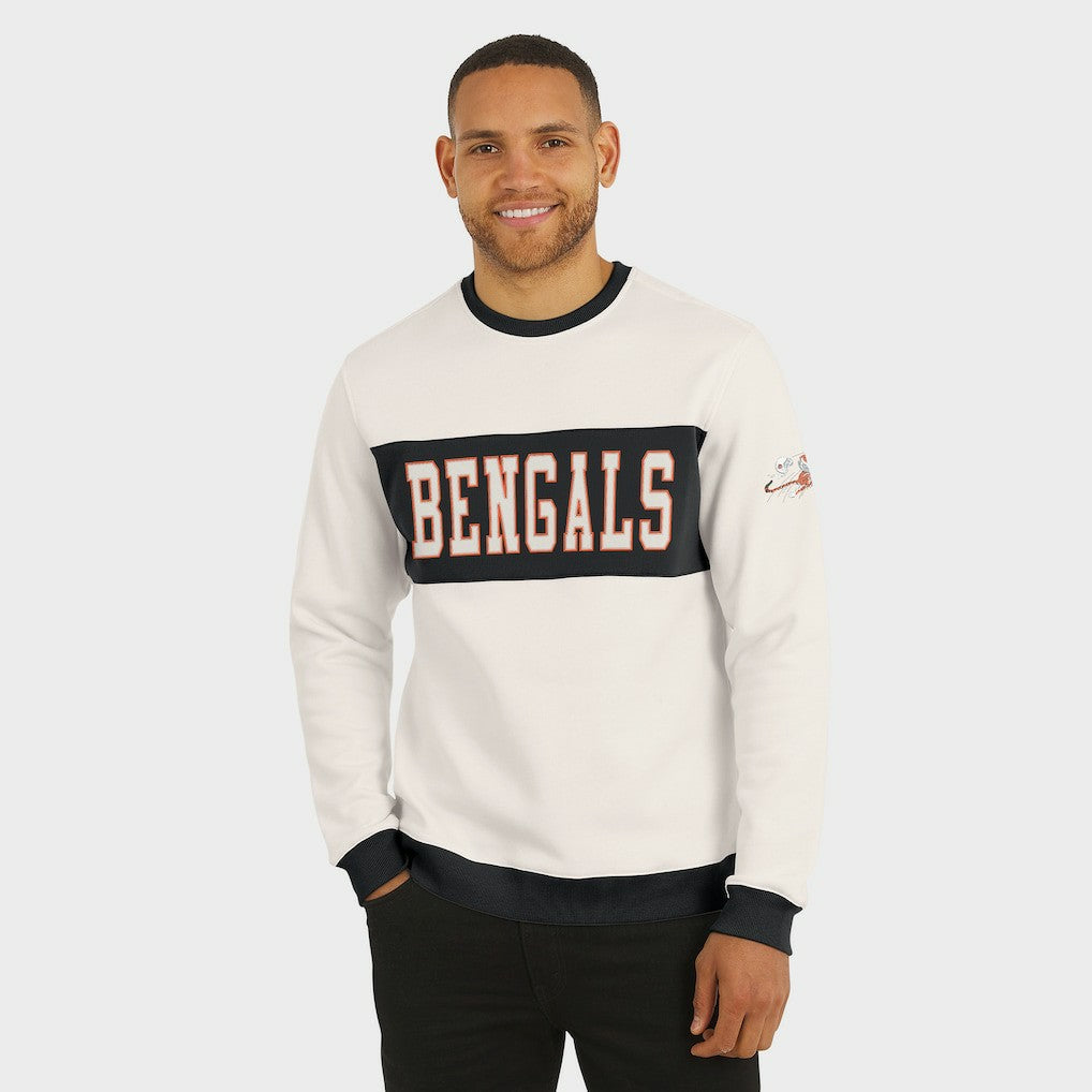 Cincinnati Bengals Fanatics Darius Rucker Collection Colorblock Pullover Sweatshirt