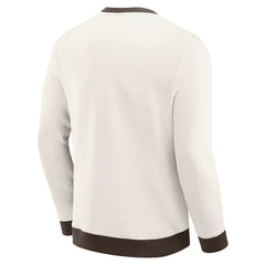 Cleveland Browns Fanatics Darius Rucker Collection Colorblock Pullover Sweatshirt