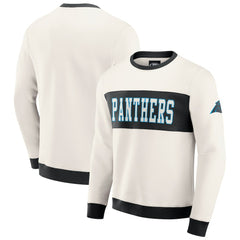 Carolina Panthers Fanatics Darius Rucker Collection Colorblock Pullover Sweatshirt