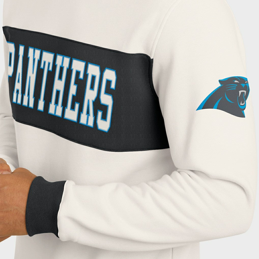 Carolina Panthers Fanatics Darius Rucker Collection Colorblock Pullover Sweatshirt