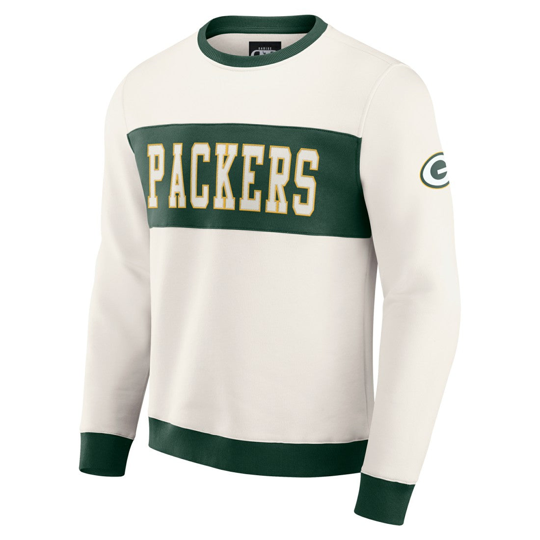 Green Bay Packers Fanatics Darius Rucker Collection Colorblock Pullover Sweatshirt