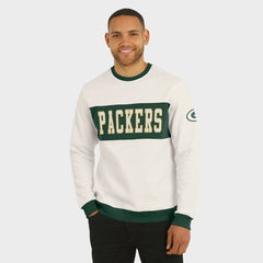 Green Bay Packers Fanatics Darius Rucker Collection Colorblock Pullover Sweatshirt