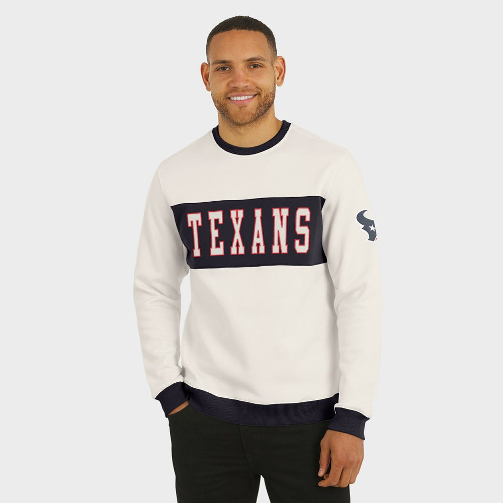 Houston Texans Fanatics Darius Rucker Collection Colorblock Pullover Sweatshirt