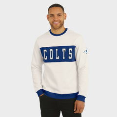 Indianapolis Colts Fanatics Darius Rucker Collection Colorblock Pullover Sweatshirt