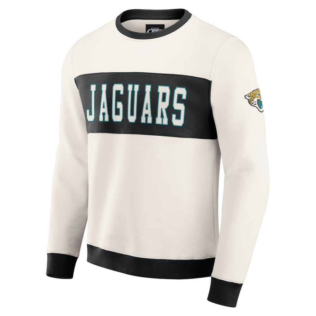 Jacksonville Jaguars Fanatics Darius Rucker Collection Colorblock Pullover Sweatshirt