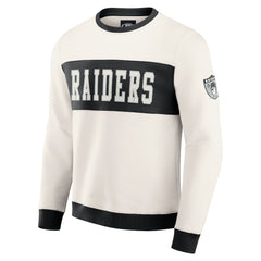 Las Vegas Raiders Fanatics Darius Rucker Collection Colorblock Pullover Sweatshirt