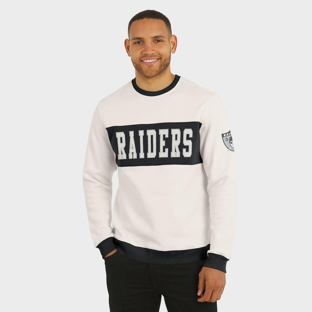 Las Vegas Raiders Fanatics Darius Rucker Collection Colorblock Pullover Sweatshirt