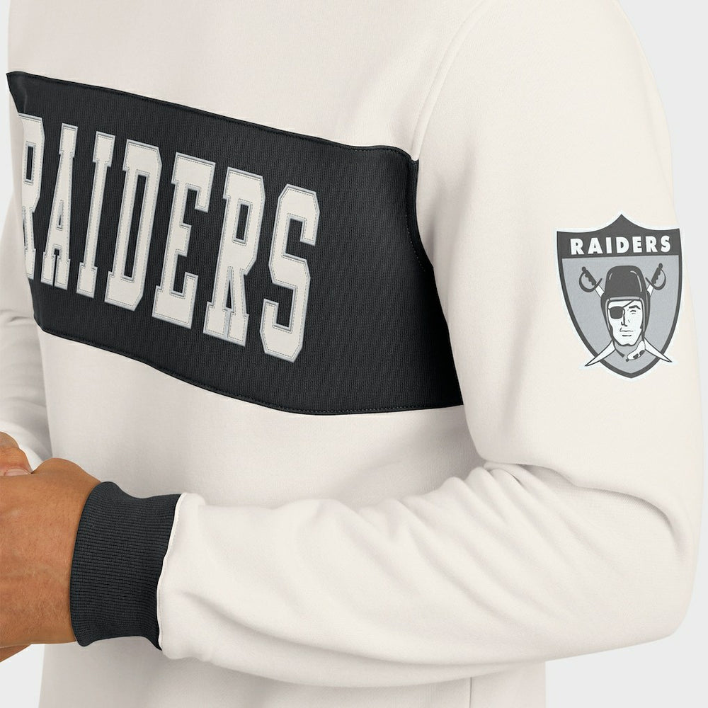 Las Vegas Raiders Fanatics Darius Rucker Collection Colorblock Pullover Sweatshirt