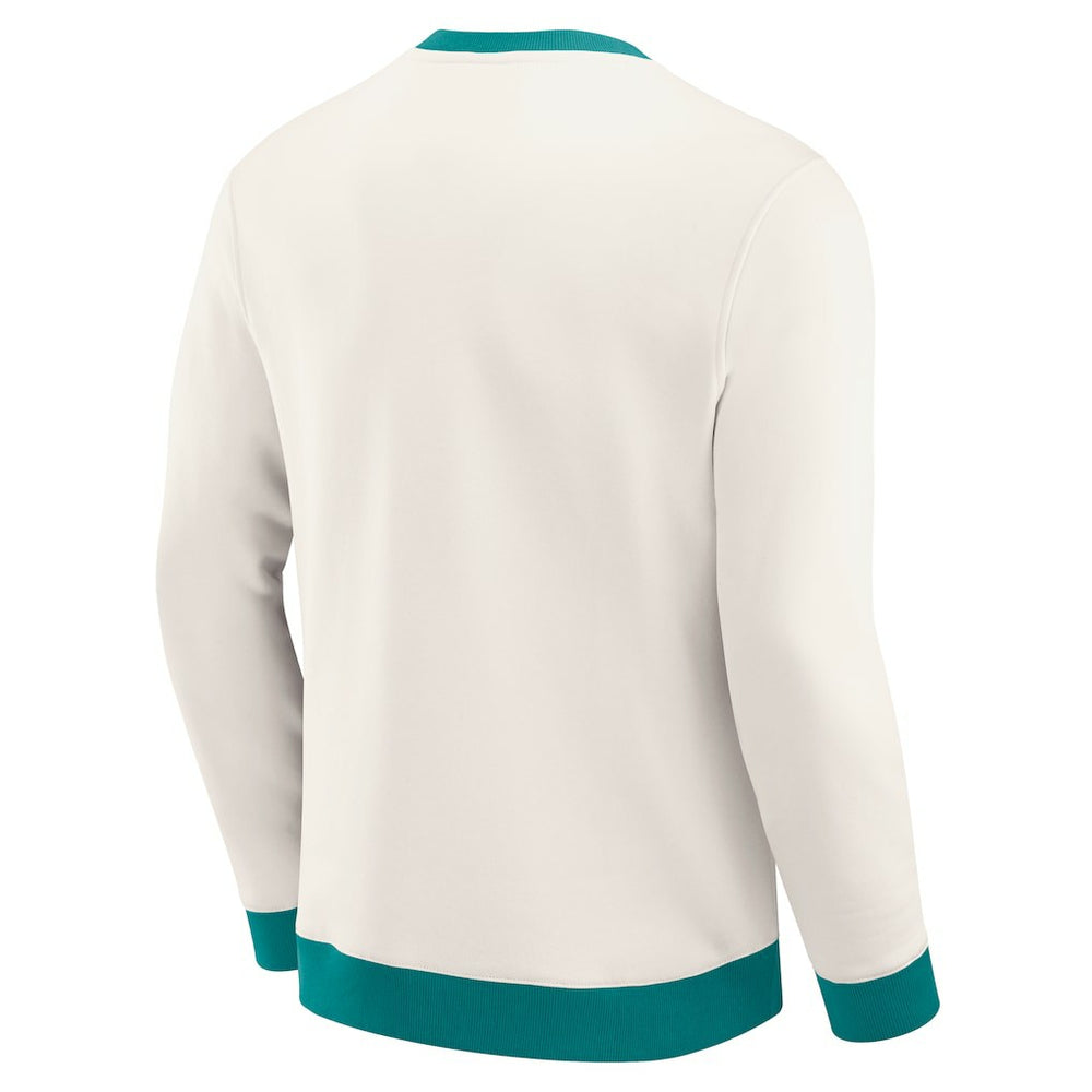 Miami Dolphins Fanatics Darius Rucker Collection Colorblock Pullover Sweatshirt