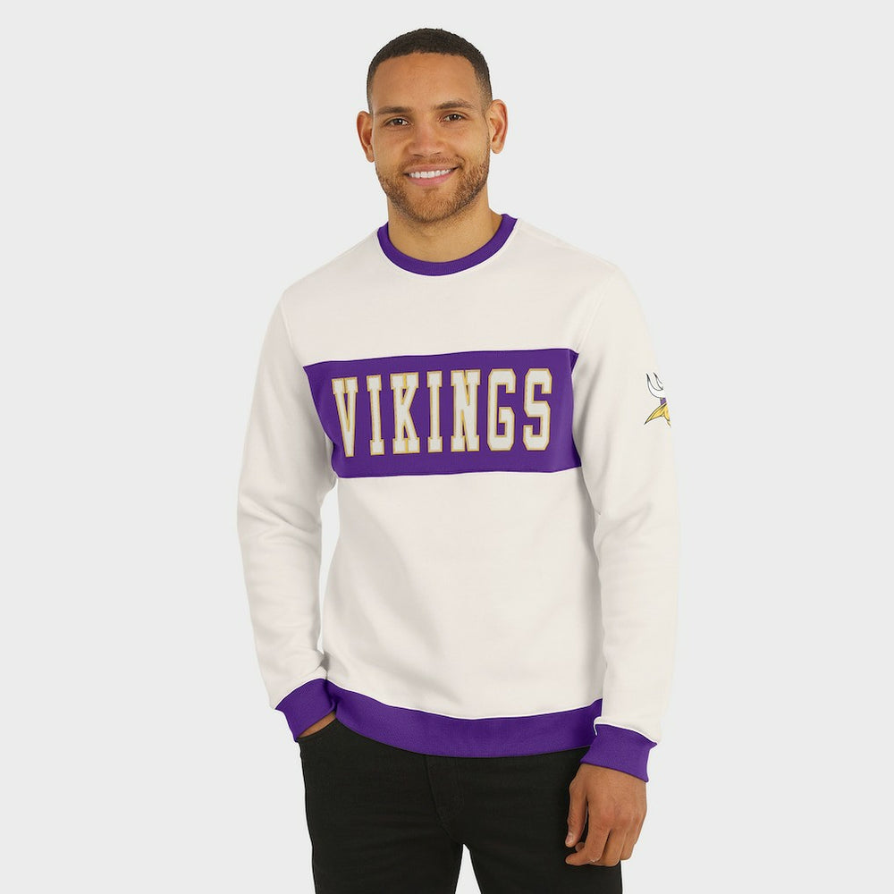 Minnesota Vikings Fanatics Darius Rucker Collection Colorblock Pullover Sweatshirt