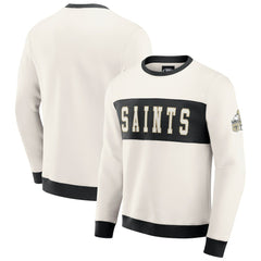 New Orleans Saints Fanatics Darius Rucker Collection Colorblock Pullover Sweatshirt