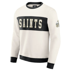 New Orleans Saints Fanatics Darius Rucker Collection Colorblock Pullover Sweatshirt