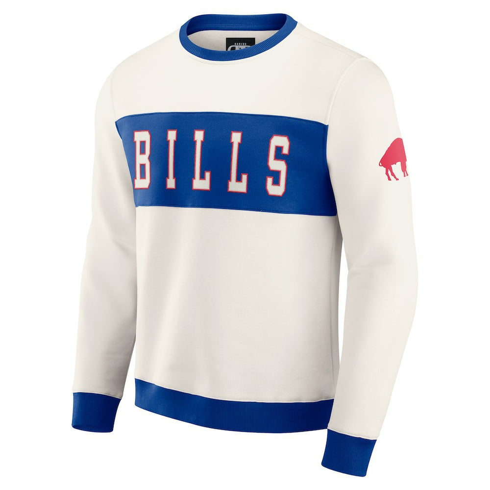 Buffalo Bills Fanatics Darius Rucker Collection Colorblock Pullover Sweatshirt