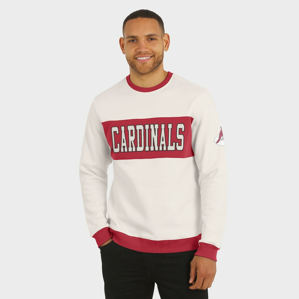 Arizona Cardinals Fanatics Darius Rucker Collection Colorblock Pullover Sweatshirt