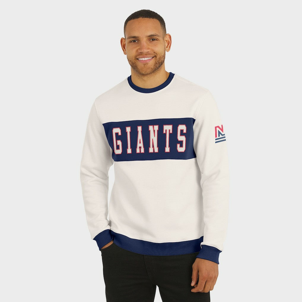 New York Giants Fanatics Darius Rucker Collection Colorblock Pullover Sweatshirt