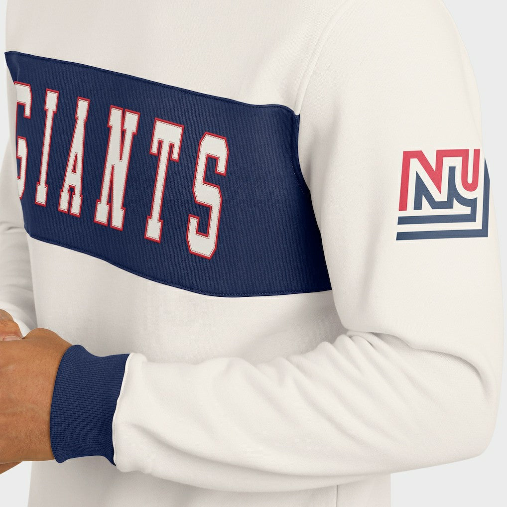 New York Giants Fanatics Darius Rucker Collection Colorblock Pullover Sweatshirt