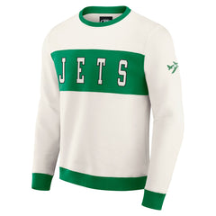 New York Jets Fanatics Darius Rucker Collection Colorblock Pullover Sweatshirt
