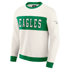 Philadelphia Eagles Fanatics Darius Rucker Collection Colorblock Pullover Sweatshirt