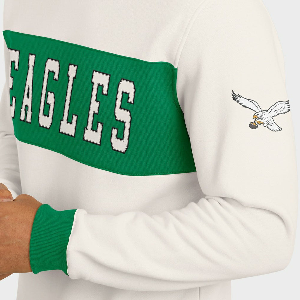 Philadelphia Eagles Fanatics Darius Rucker Collection Colorblock Pullover Sweatshirt