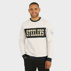 Pittsburgh Steelers Fanatics Darius Rucker Collection Colorblock Pullover Sweatshirt